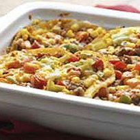 Layered Fiesta Tex Mex Casserole