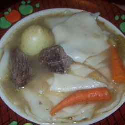 Beef Pot Pie - Beef And Slick Dumplings