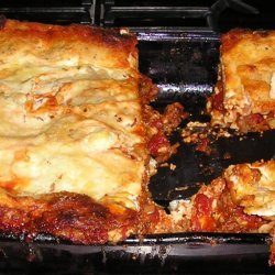 My Sons New Favorite Lasagna