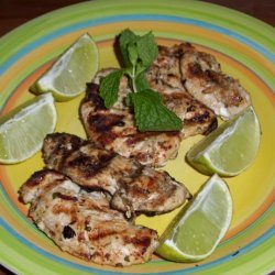 Easy Grilled Mojito Chicken