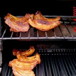 Beer Boiled Ribs On The Grill