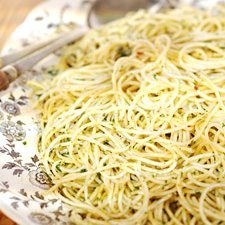 Pasta With 3 Kinds Of Garlic