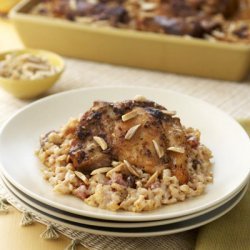 Moroccan-spiced Chicken With  Rice Bake