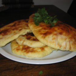 Home Baked Garlic Naan Bread