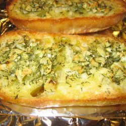 Garlic Bread With Herbs De Provence No Cheese