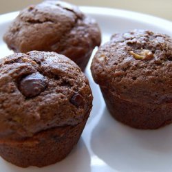 Chocolate-chocolate Chip Banana Muffins