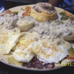 Biscuits And Gravy Not For The Low Fat Diet