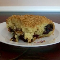 Blueberry Cream Cheese Brunch Buckle