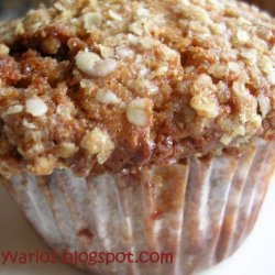 Streusel Top Double Cinnamon Muffins