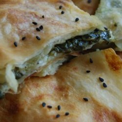 Spinach Borek -flaky Spinach Pie