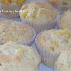 Fresh Peach Muffins