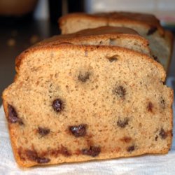 Peanut Butter And Chocolate Chip Bread