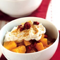 Citrus Salad with Ginger Yogurt