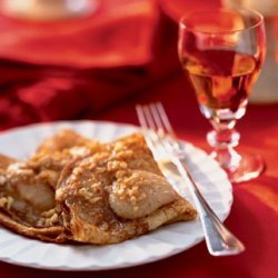Warm Crepes with Hazelnut Brown Butter