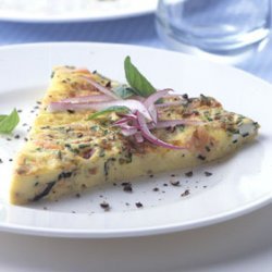 Smoked-Salmon and Cream Cheese Frittata