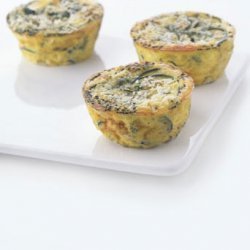 Individual Zucchini Frittatas with Pecorino and Chives