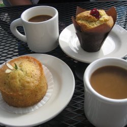 Raspberry-Lemon Corn Muffins