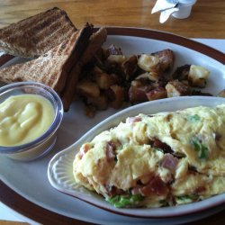 Cream Cheese and Chive Scrambled Eggs