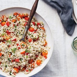 Israeli Couscous Tabbouleh