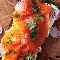 Smoked Salmon Smørrebrød