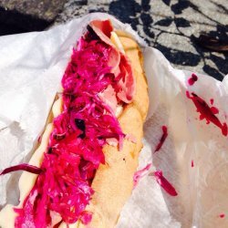 Corned Beef Sandwiches with Pickled Cabbage