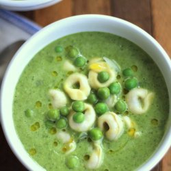 Pesto Pea Soup