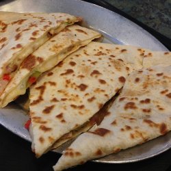 Chicken and Vegetable Quesadilla