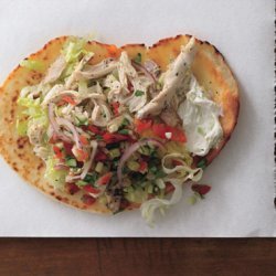 Chicken Gyros with Cucumber Salsa and Tsatsiki