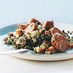 Sausage and Lentils with Fennel