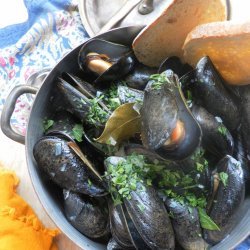 Mussels à la Marinière