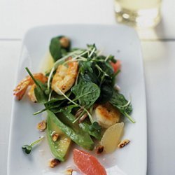 Shrimp and Avocado Salad with Grapefruit Vinaigrette