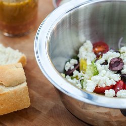 Greek Salad Sandwich