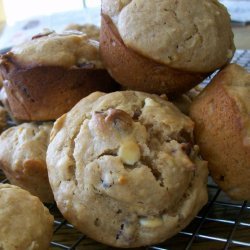 Studded Peanut Butter Banana Muffins