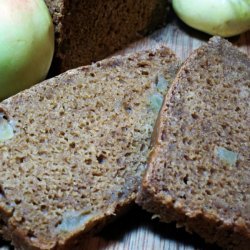 German Beer And Apple Bread