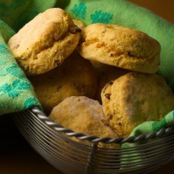 Sweet Potato Biscuits With Bacon And Thyme