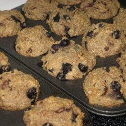 Elaines Heart-healthy Blueberry-raisin-bran Muffin...