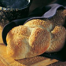 Crusty Old World Sesame Braid