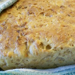 Caramelized Onion Garlic And Sesame Bread