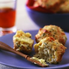 Corn And Chive Muffins