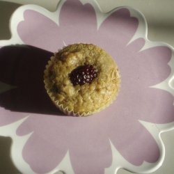 Blackberry Banana Walnut Muffins