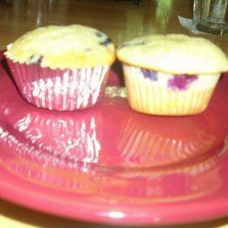 Homemade Blueberry Muffins