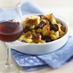 Fig And Raisin Bread Pudding