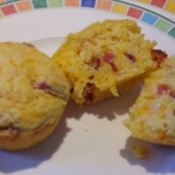 Bacon-cheddar Corn Muffins