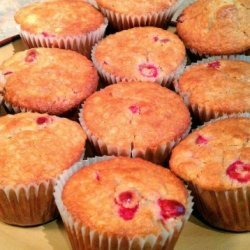 Sourdough Cranberry Orange Muffins