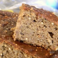 Butterscotch Banana Birdseed Cake