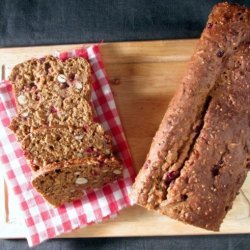 Butter-milk Loaf With Nuts And Lingonberries