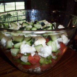 Gazpacho Garden Salad