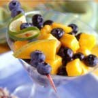 Healthy N Delicious Blueberry-mango Colada Salad