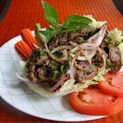 Thai Beef Salad Yam Neua Num Tok