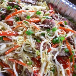 Asian Grilled Beef Salad With Sesame Ginger And Ho...